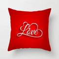 Axyaa Love Heart Cushion Cover for Living Room Sofa Valentine's Day Home Decor