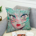 Axyaa Couple Pillowcases 45x45: Eunpyon Art Decorative Cushion Cover for Fall Decor