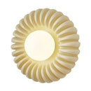 Axyaa Circular Wall Lamp: French Minimalist Style for Living Room, Bedroom, Corridor.