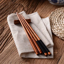 Axyaa Wooden Chopsticks Set 22cm, 2/5 Pairs