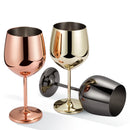 Axyaa Stainless Steel Nordic Cocktail Glass for Bar and Home Parties