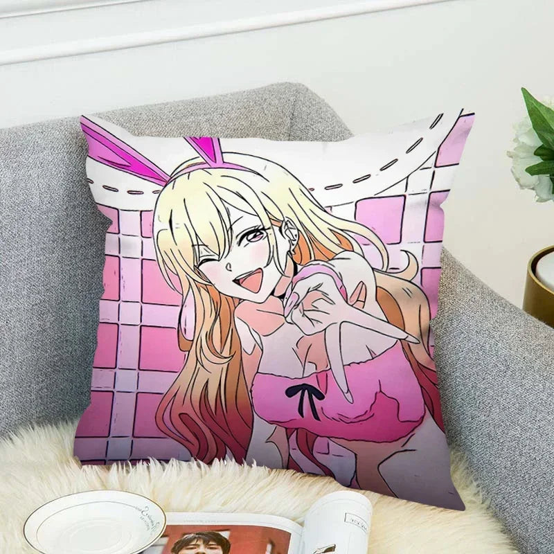 Axyaa 40*40 and 45*45 Decorative Pillow Covers for Stylish Room Cushions