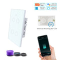 Axyaa Smart WiFi RF433 Touch Switch Voice Control App Panel Alexa Compatible