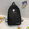 Axyaa Daisy Print Mini Canvas Children's Backpack - Small Student Schoolbag