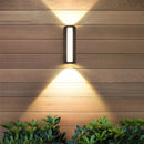 Axyaa 12W LED Wall Lights Indoor Outdoor IP65 Up Down Aluminum Waterproof Lamps for Bedroom Garden