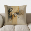 Axyaa Floral Pattern Pillow Cover for Sofa, Bed, Car - Dark & Light Flower Design