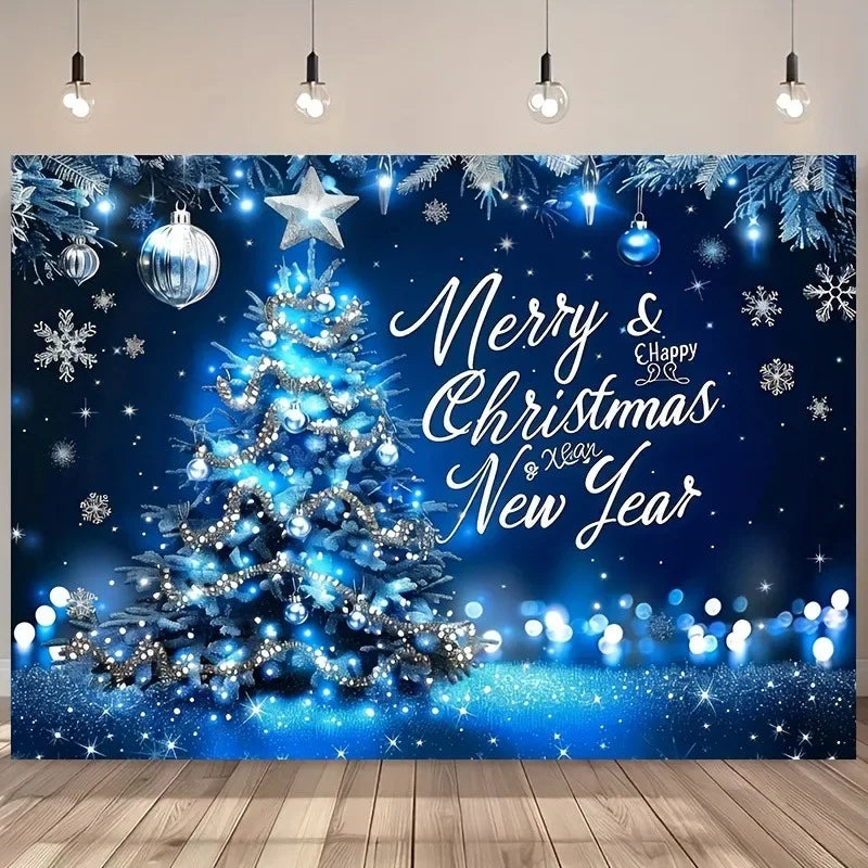 Axyaa Christmas Tree Tapestry for Party Decoration and Photography