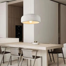 Axyaa White Bowl Pendant Lamp: Nordic Minimalist Japanese Chandelier