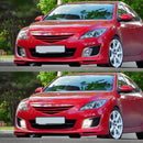 Axyaa LED Fog Lamps Halogen DRL for Mazda 6 Atenza 2008-2012 Bumper Lights