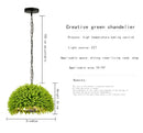 Axyaa Retro Plant Chandelier for Restaurant & Bar Industrial Loft Decor