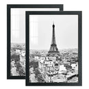 Axyaa Black Wall Hung Photo Frame for Posters, Certificates, and Canvases