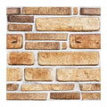 Axyaa 3D Faux Stone Peel Stick Backsplash Wall Tile Sticker 30cm x 30cm