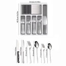 Axyaa Stainless Steel 48-Piece Tableware Set: Knife Fork Spoon Dessert Steak Knive