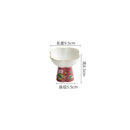 Axyaa Flower Shaped High Footed Ceramic Bowl - Creative Tableware