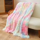 Axyaa Faux Fur Shaggy Blanket - Double-Sided Soft Luxury Throw for Couch-Sofa-Bed