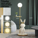 Axyaa Rabbit LED Floor Lamp for Study Living Room Girls Bedroom