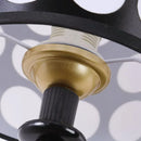 Axyaa Wave Point Fabric Wall Lamp for French Retro Bedroom, Living Room & Staircase