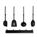 Axyaa Stainless Steel Handle Silicone Kitchenware Set, Non-Stick Utensils, Cooking Tools