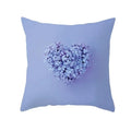 Axyaa Simple Love Print Couple Pillowcase for Sofa and Office Décor