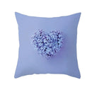 Axyaa Simple Love Print Couple Pillowcase for Sofa and Office Décor