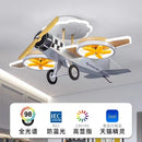 Axyaa Kids Airplane LED Chandelier: Modern Nordic Style, Creative Cartoon Shape, Children's Bedroom Decor