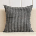 Axyaa Soft Corduroy Corn Grain Throw Pillow Cover for Home Decor - 40/45/50cm