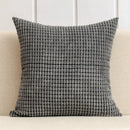 Axyaa Soft Corduroy Corn Grain Throw Pillow Cover for Home Decor - 40/45/50cm