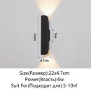 Axyaa LED Wall Lamp for Modern Indoor Home Gloss Lighting