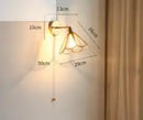 Axyaa Wall Lamp LED 4W Knob Switch Home Lighting