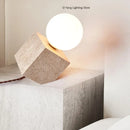 Axyaa Yellow Cave Stone Floor Lamp - Indoor Decor Lighting for Home & Office