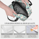Axyaa Penguins Insulated Lunch Bag with Adjustable Strap for Picnic School Work