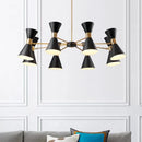 Axyaa Modern Chandelier Stair Pendant Living Room Lights Interior Lighting