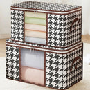 Axyaa Large Capacity Foldable Storage Box with Handles and Zipper