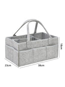 Axyaa Foldable Mommy Tote Bag with Thicken Portable Diaper Storage Organizer
