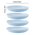 Axyaa Wheat Straw Cutlery Set 16Pcs Dinnerware Kit for Picnic, Camping