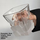 Axyaa Frosted Texture Ice Cup Glass Luxurious Whiskey Cup