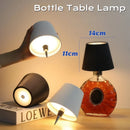 Axyaa Wireless LED Wine Bottle Lamp - Dimmable Touch Table Lamp