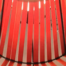 Axyaa Designer Straw Hat Chandelier Modern LED Hanging Lamp for Home & Coffee Shop