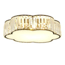 Axyaa Crystal Ceiling Light: Modern Elegant Lighting for Living Room, Bedroom, Restaurant, Hotel