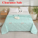 Axyaa Summer Cool Quilt: Washable Thin Cotton Single Double Quilt