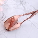Axyaa Stainless Steel Scissors Food Tongs for Home Cooking