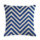 Axyaa Geometric Abstract Linen Pillowcase for Home Decor