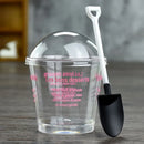 Axya Mousse Tiramisu Dessert Cups with Lid and Spoon - Disposable Pudding Tray