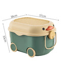 Axyaa Kids Toy Storage Box: Large Capacity Household Organizer for Snacks, Clothes, and More