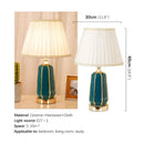 Axyaa Luxe Ceramic Table Lamp for Elegant Living Spaces