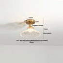 Axyaa Green Glass Indoor LED Ceiling Lamp - Modern Lighting Fixtures