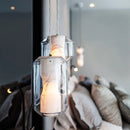 Axyaa Glass Chandelier Pendant Lamp for Home Decor