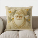 Axyaa Festive Deer & Ornaments Cushion Cover - Sofa, Bedroom, Car Pillow Cover