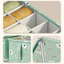 Axyaa Green Bra and Underwear Organizer Drawer Divider