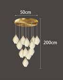 Axyaa Modern LED Pendant Light Chandeliers for Living Room
